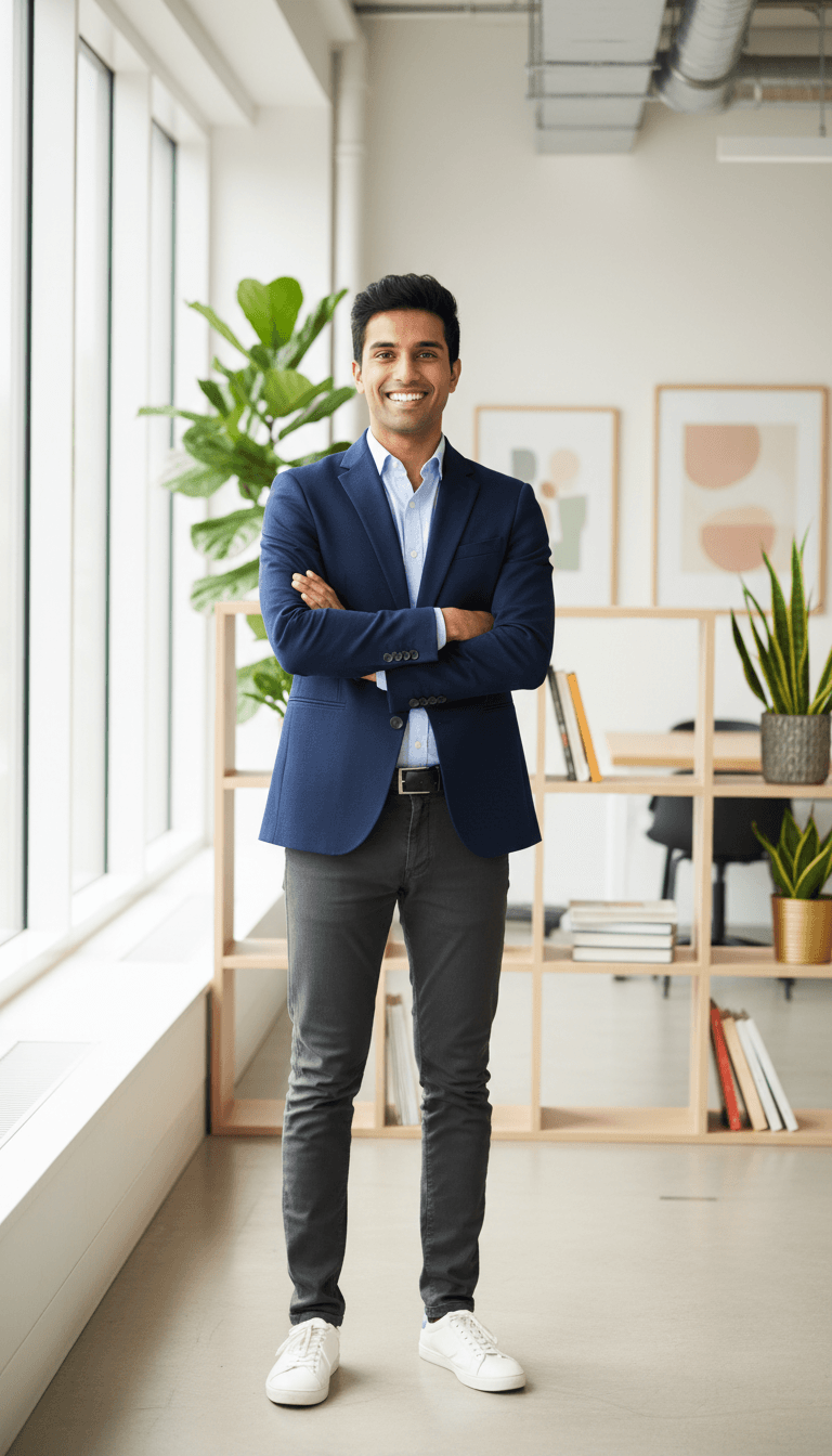 Bariatric surgery patient displaying overall body transformation and improved posture